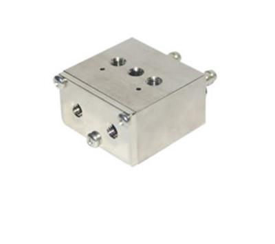 China Dental equipment parts , Dual way Suction Valve Control Block with large flow for sale