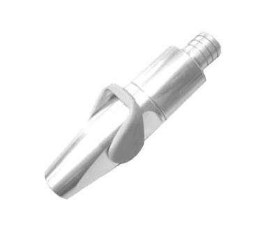 China Plastic Lever Dental Suction tips , Standard Autoclavable Short Vacuum Valves for sale