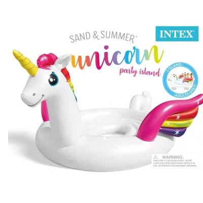 China PVC Intex 57296 Intex 57296 Intex 57296 PVC Water Play Sea Unicorn Mount 4-6 Person Unicorn Swimming Pool Mega Inflatable for sale