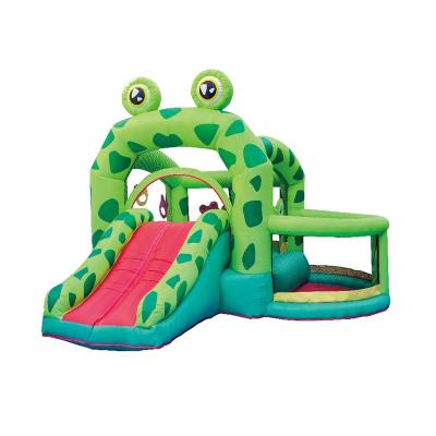 China Kids Outdoor Inflatable Trampoline Outdoor Frog Castles Bounce House for sale