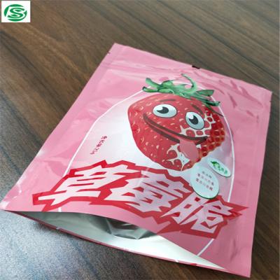 China Plastic Barrier Nylon Stand Up Pouch Empty Biodegradable Foil Tea Bag for sale