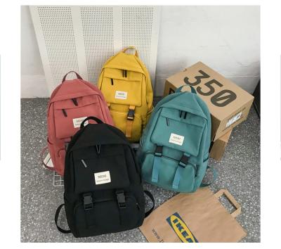 China With USB 2020 New Multi Pocket Backpack Notebook Nylon Women Picnic Rucksack School Bag For Teenage Female Shoulder Travel Bag for sale