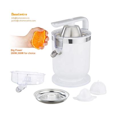 China Household 300W Electric Citrus Juicer With Stainless Steel Filter for sale