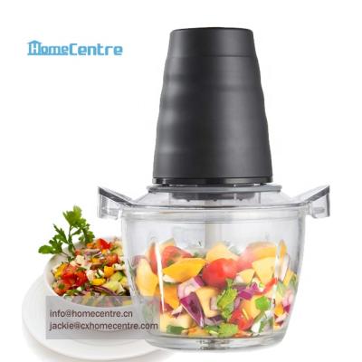 China Household 200W Electric Food Cleaver With 1L Glass Bowl for sale