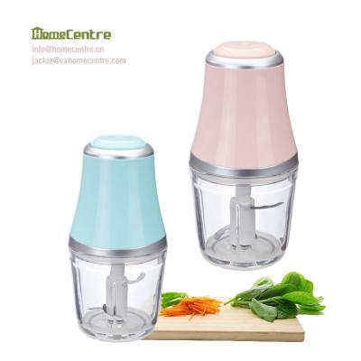 China Glass Bowl 220W Mini Household Electric Chopper 0.6L for sale