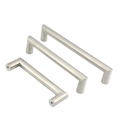 China simple & Classic Style Classic Stainless Steel Wardrobe Pulls For Wardrobe Closet Bedroom USA Furniture 2021 Handle for sale