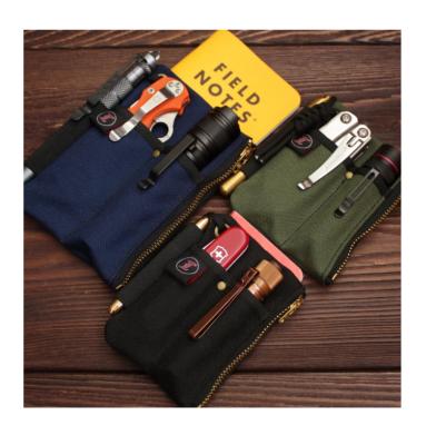 China Multi-Function Tool Box Outdoor Climbing Storage Bag Fashion Storage Hand Made Canvas Bags for sale