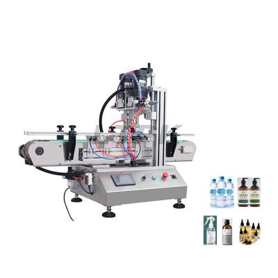 China Automatic Food Desktop Bottle Bottle Jar Twist Off Screw Capping Machine Capper for sale