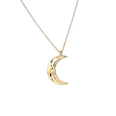 China Professional Pendant Sterling Necklace Moon Charms Silver Moon Design Bulk for sale