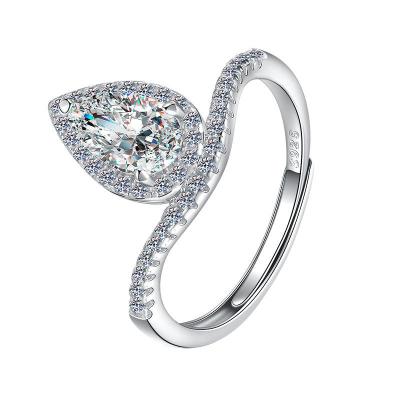 China Diamond Ring Newest High Quality Diamond Ring Jewelry Rings 925 silver for sale