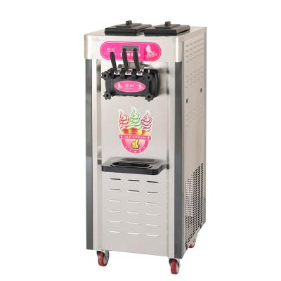 China Snack Factory High Quality Heavy Duty Three Flavor Soft Serve Ice Cream Machine For Indonesia for sale