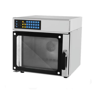 China Hotels Bakery Equipment 5 Trays Bread Baking Oven For Sale Electric Bakery Baking Convection Oven 5 Trays Convection Oven With Steam for sale