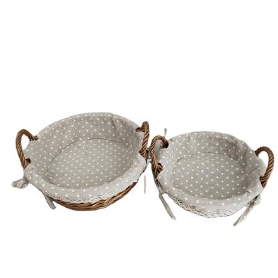 China Wholesale Viable Multifunctional Desktop Small Storage Basket Small Fruit/Flower Basket Basket for sale