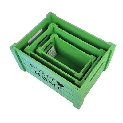 China Wholesale Simple Viable Wooden Storage Box Furniture Clothing Cosmetics Wooden Box Hollow Hollow for sale