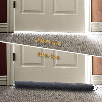 China Customized traditional color door draft stopper 36 inch, under door noise blocker cold weather door draft stopper for sale