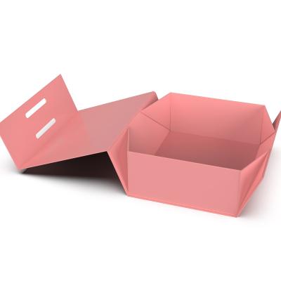 China Custom Logo Foldable Magnetic Premium Luxury Black Custom Recyclable Rigid Cardboard Packaging Paper Flip Top Gift Boxes for sale