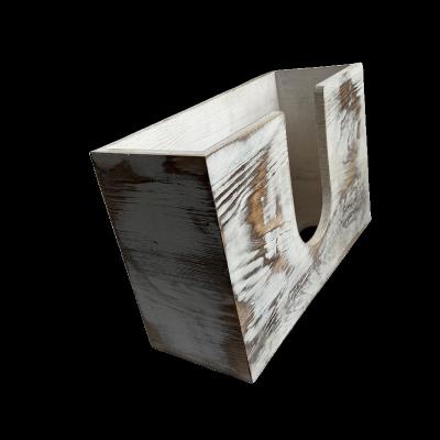 China Handmade High Quality Handmade Pine Wood Tissue Box Wood Tissue Storage for sale