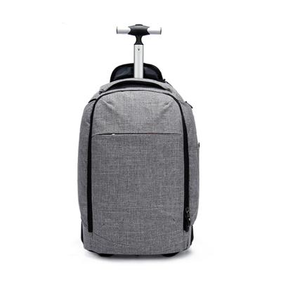 China With 2018 Large Compartment Lightweight Laptop Backpack Men Trolley Bag Travel Luggage For Business Trip for sale