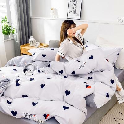 China Nondisposable 100% Cotton Leopard Comforter Sets Luxury Organic Bedding Set for sale