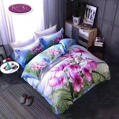 China Green Ambient/No Fade/Wholesale Bedding Set 3d Print Sheet Bedding Duvet Cover Set No Shrinkage/Allergy Free Chinese Supplier for sale