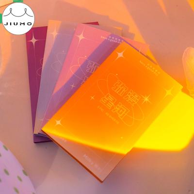 China 8 Decorative Sticker Designs A Diffuse Programmable Book Series Lovely Day Galaxy Stationery DIY Decoration JIUMO Creative Material Sticker for sale