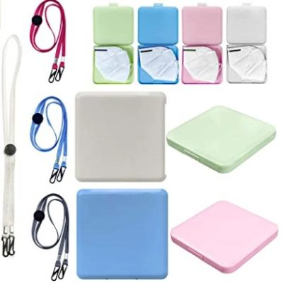 China Lightweight Portable Reusable Multi Colorful Square Face Blanking Covered Storage Case For Dust Protection for sale