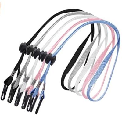 China Eco-friendly Multicolor Adjustable Length FaceMask Lanyard FaceMask Holders Strap For Kids And Adults for sale