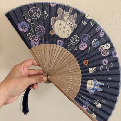 China China Customized Fanjapanese Folding Hand Held Silk Folding Fan Anime Foldinghand Most Competitive Price for sale