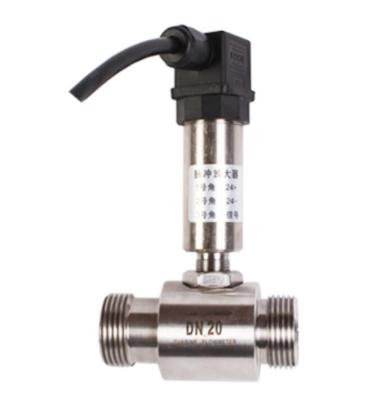 China Turbine Flowmeter Sensor Water Liquid Pulse Signal 4-20mA Output Pure Water DN15 DN10 DN4 DN6 DN10...DN50 RS485 SS304 Gasoline Alcohol Diesel Methanol Milk for sale