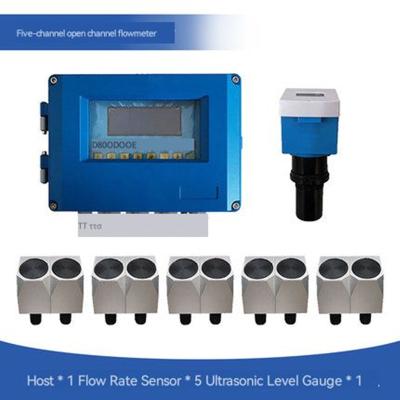 China Mono/Dual Channel/Multichannel/Ultrasonic Meter/TDOA Current Open River/Channel Flow Meter/River ZM Level Flowmeter for sale