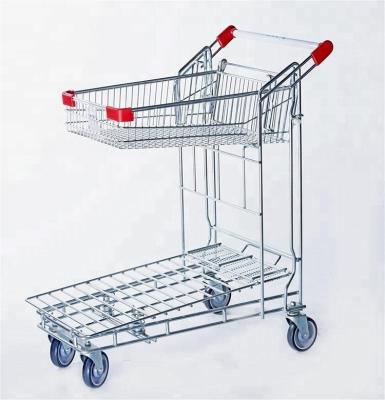 China Unveiling Supermarket Cargo Trolley for sale