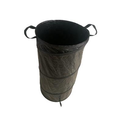 China Sustainable Outdoor PE Garbage Bins Lawn Pool Garden Leaf Garbage Bag Garden Leaf Bag for sale