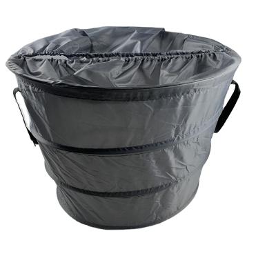 China 210D Polyester Polyester Garden Storage Bin Pop Up Garden Sack Garden Bin Storage Bag for sale