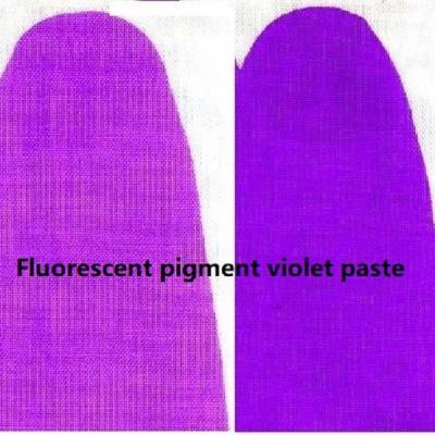 China Farbstoff-Polywasser-Leuchtstoffpigment kleben Violet Daylight Light Fastness 2-3 zu verkaufen