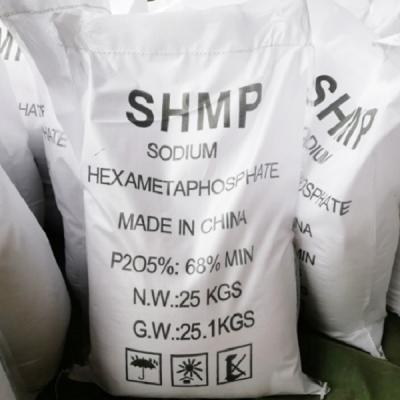 中国 SHMPの企業の等級のリンおよび塩68%ナトリウムのHexametaphosphateをリン酸で処理するため 販売のため