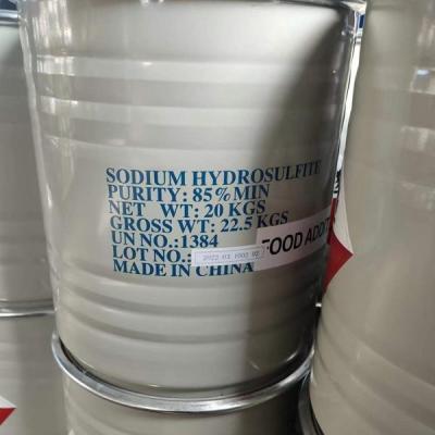 China Food Grade Sodium Hydrosulfite 85% Purity CAS 7775-14-6 for sale