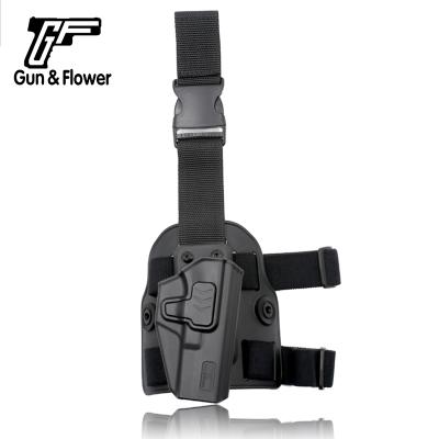 China Military Tactical Drop Leg Holster for Glock 17 Colt Beretta 92FS CZ 75 Springfield 1911 XD45 for sale