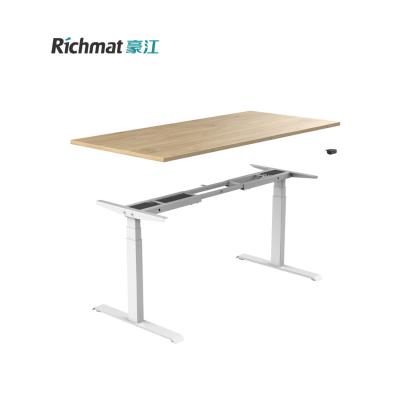 China Electric Height Adjustable (Height) Adjustable Desk Frame With Extension Leg for sale