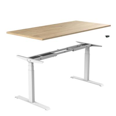 China Electric Standing Computer Desk Adjustable (Height) Adjustable Frame for sale