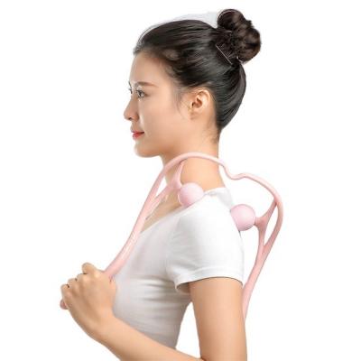 China High Quality Manual Neck Kneading Body Shiatsu Cervical Massager for sale