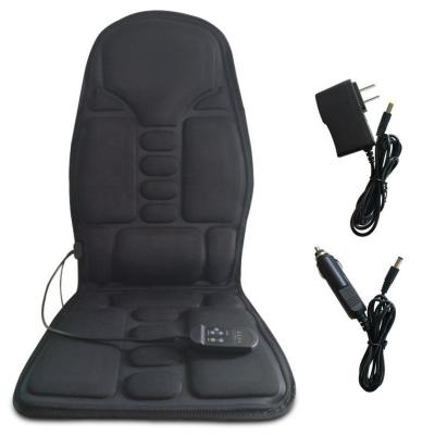 China Hotsale 3d body chair vibration seat shiatsu car home massage cushion car back seat cushion stereo kneading massage for sale