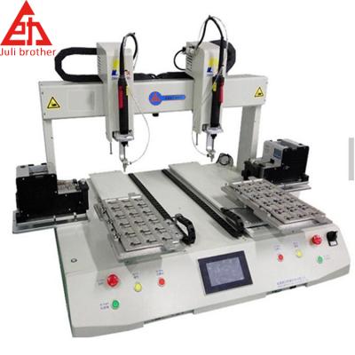 China Four-axis Automatic Screw Lock Machine Desktop Auto Security Screw Fixing Screw Repair Machine for sale