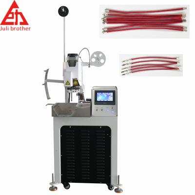 China Automatic double wire crimping crimping machine/terminal crimping machine/single head crimping machine for sale