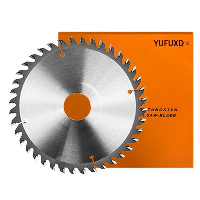 China Sharp Head Yufu Woodworking Tool Alloy Slotted Blade Precision Cutting Circular Saw Blade Woodworking Saw Blade for sale