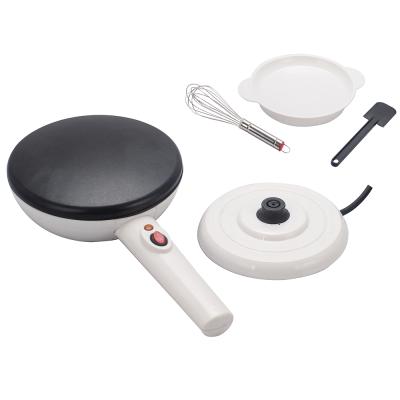 China Household Electric 8 Inch Pan Style Hot Plate Cordless Pancake Maker Include Food Bowl And Spatula for sale