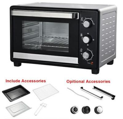 China High Quality Household Mini Small Household Cake Bakery Pizza Electric Oven For Kitchen for sale