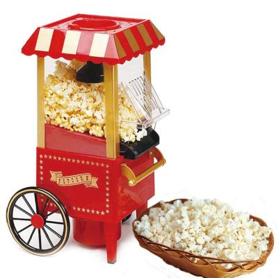 China Automatic Snack Factory Old Fashioned Car Shaped Hot Air Popcorn Maker Machine for sale