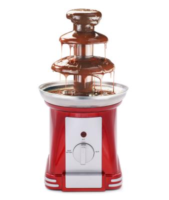 China Retro Household Stainless Steel 32w Chocolate Fountain & Chocolate Fondue As Seen On TV With 3 Layers Or 2; ayers for sale