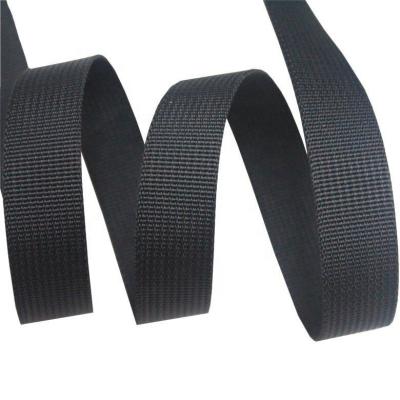 China Factory Direct Viable High Tenacity 20mm 25mm 32mm 38mm 50mm Polypropylene Webbing Strap PP Webbing Storage Ribbon Bag Strap for sale