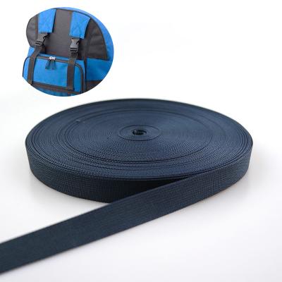 China China Wholesale Size 50mm Polypropylene Viable Custom 25mm Black Webbing For Bags Side Recycle PP Webbing for sale